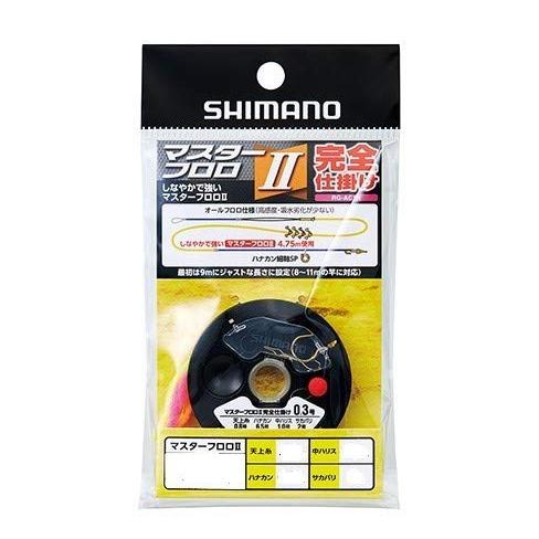 シマノ(SHIMANO) 鮎針仕掛け マスターフロロII 完全仕掛け RG-AC1R 0.25号 鮎