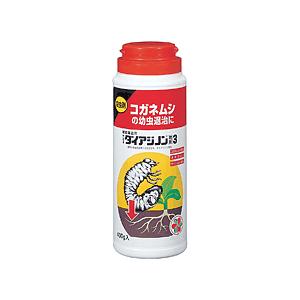 殺虫剤 コガネムシの幼虫退治に ダイアジノン粒剤3 400g×40本/ケース お得なケース購入 農薬