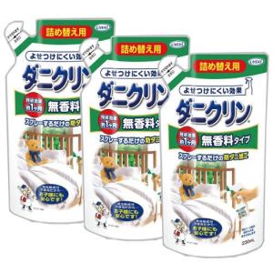 ダニ忌避 UYEKI ダニクリン無香料タイプ(詰め替え用)230ml×3個セット｜kaiteki-club