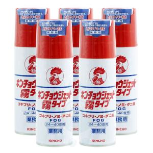 ダニ ノミ ゴキブリ駆除 キンチョウジェット 霧タイプ 24〜40畳用 業務用 400ml (第2類医薬品)｜kaiteki-club