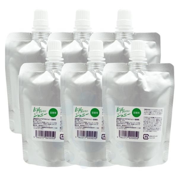 ヒルよけ ヒル 対策 スプレー  ヤマビル 忌避剤 ヒル下がりのジョニー 詰め替え用 100ml×6...