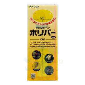 ネコポス対応 送料275円6枚まで高性能粘着トラップ ホリバーイエロー 10枚入 粘着式捕虫板｜快適クラブ.ｎｅｔ