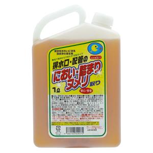 排水口 配管の詰まり ヌメリ取り えひめAI-1 K 1L 安心 安全｜kaiteki-club