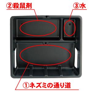 毒餌箱 殺鼠剤用 ローデントベイター 1セットの詳細画像4