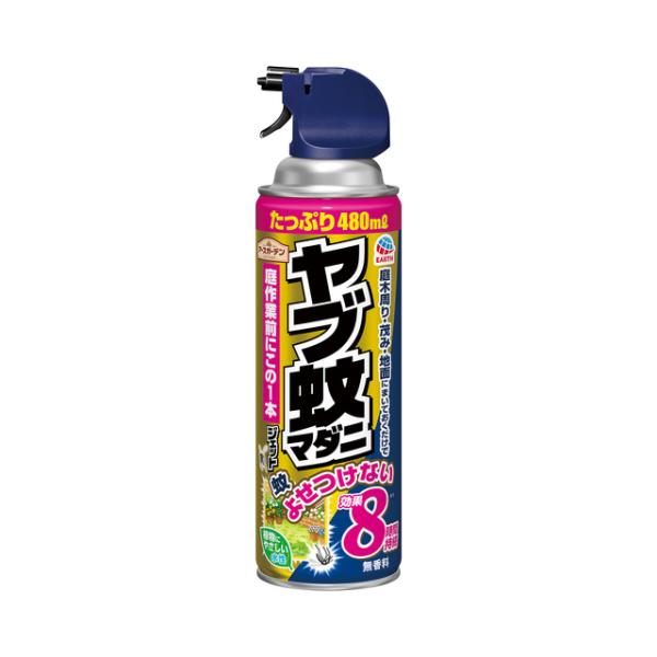 アースガーデン ヤブ蚊マダニジェット 480ml 防除用医薬部外品 蚊成虫 駆除 忌避 マダニ 駆除