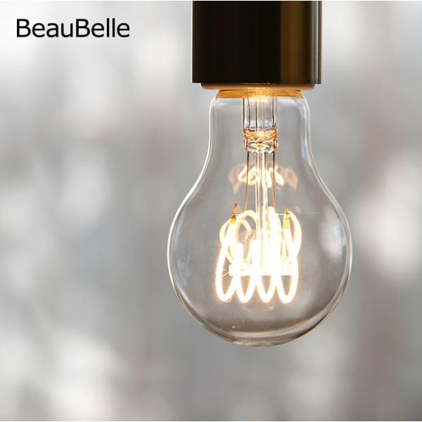 LEDフィラメント電球 E26 4W 色温度 2700K 電球色 明るさ 300lm BBL-042...