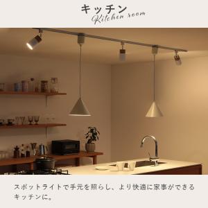 スポットライト ダクトレール用 1灯 ライティ...の詳細画像3