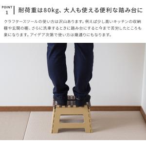 スツール 踏み台 折りたたみ カラフル かわい...の詳細画像4