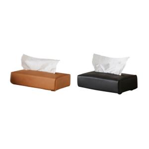 MOHEIM TISSUE COVER black ティッシュカバー ブラック