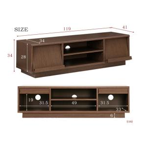 テレビ台 テレビボード ローボード おしゃれ ...の詳細画像2