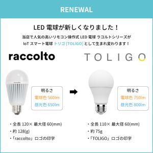 TOLIGO 調光調色LED電球専用リモコン ...の詳細画像4