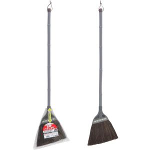 外ほうき 黒シダホーキ中柄 穂幅23cm 全長93cm 屋外用 玄関 ベランダ コンクリート タイルに  AC6-172 アズマ工業