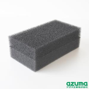 快適百貨限定 バススポンジながもっち ブラック 13.5×5×7.5cm 黒色 モノトーン アズマ工業｜kaitekihyakka