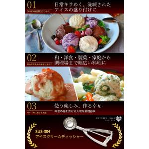 アイスクリームディッシャー サイズは12種類 ...の詳細画像2