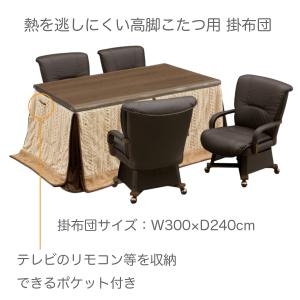 あったかい こたつ コタツ6点セット ハイテー...の詳細画像4