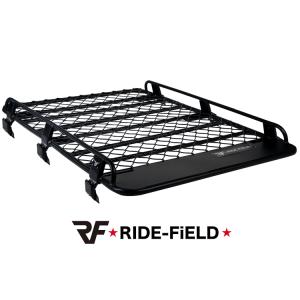 ルーフラック ルーフキャリア ルーフバスケット J02シリーズ 1250mm×1800 アルミ製 本体組立不要 レインガーター汎用型 超軽量 車 ブラケット付 RIDE-FiELD｜快適ライフ ヤフーショップ