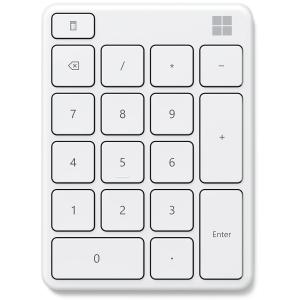 マイクロソフト ナンバー パッド 23O-00018 : ワイヤレス 薄型 テンキー キーカスタム可 3台接続可 Bluetooth ( グレイシア ) Windows Surface 対応