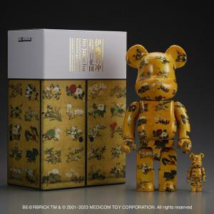 メディコムトイ BE@RBRICK 伊藤若冲「百花図」 100% & 400%｜nico 25 SHOP