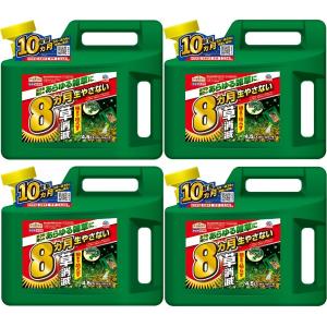 除草剤 長持ち 4本 根まで枯らす アースガーデン アースカマイラズ 草消滅 4.5L 4本セット