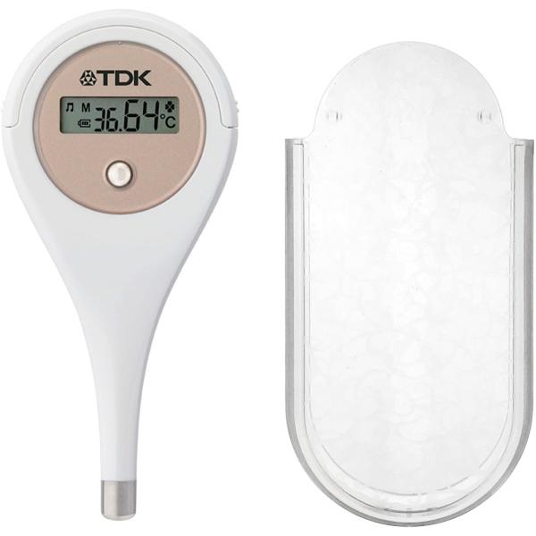 TDK 婦人体温計 口中測定用 データ転送 アプリ管理 ルナルナ 他8種の 妊活 アプリと連携