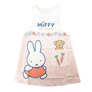 保育士エプロン✩︎⡱ミッフィー ミッフィー エプロン M-L 保育士 アップリケ キャラクター ピンク