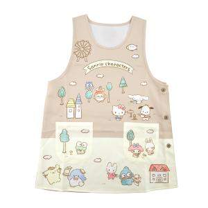 sanrio（サンリオ） ザラナバウツ 割烹着 エプロン レディース