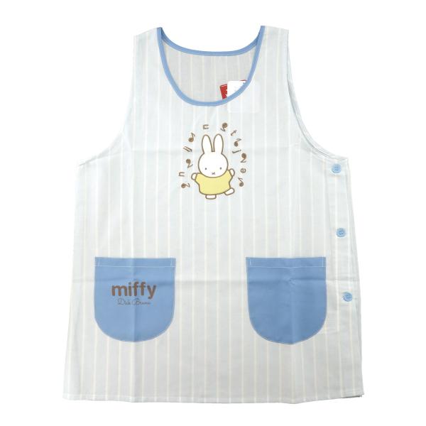 ミッフィー エプロン 大きいサイズ LL-3L サイドボタン 保育士 キャラクター 52203078...