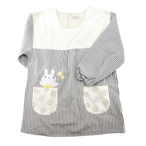 [ジェス] おてんばママ 割烹着 背中フリース ...の商品画像