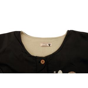 [ジェス] KURONEKO 裏フリース スモ...の詳細画像4