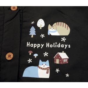 [ジェス] KURONEKO 裏フリース スモ...の詳細画像5