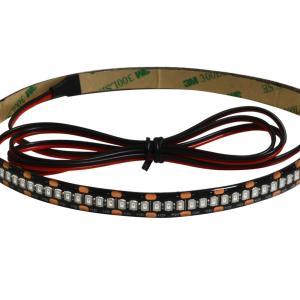 [180cm×1本] 高密度12V(2835/240LED) 防水 LEDテープライト(高品質) 1チップ 180cm [黒ベース | ケーブル長1m]