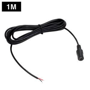 DCコネクタ メス 1m (5.5mm×2.1mm) 切りっぱなし AWG24