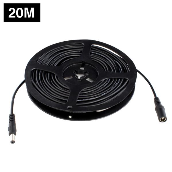 ACアダプター延長ケーブル 20m (5.5mm×2.1mm)
