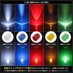 LED 光拡散 キャップ 5mm 砲弾型 全方...の詳細画像2