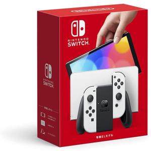 【送料無料】【中古】Nintendo Switch 本体 Nintendo Switch(有機ELモデル) Joy-Con(L)/(R) ホワイト（箱説付き）｜買取ヒーローズ1号店