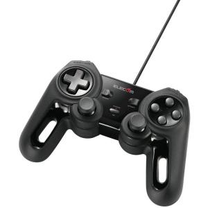 訳あり】【送料無料】【中古】PC エレコム ゲームパッド USB接続 12