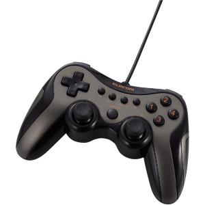 訳あり】【送料無料】【中古】PC エレコム ゲームパッド USB接続 12