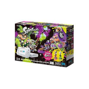 【送料無料】【中古】Wii U スプラトゥーン セット（amiiboアオリ・ホタル付き）（箱説付き）