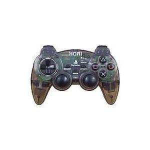 【送料無料】【中古】PS プレイステーション アナログ振動パッド クリアグレー コントローラー プレ...