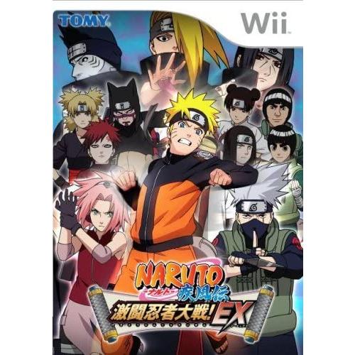 【送料無料】【中古】Wii NARUTO -ナルト- 疾風伝 激闘忍者大戦!EX