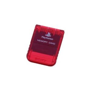 【送料無料】【中古】PS メモリーカード クリムゾン・レッド プレイステーション用 本体 プレステ