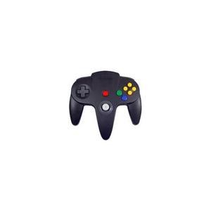送料無料】【中古】N64 任天堂64 コントローラーBros.ブラック N64
