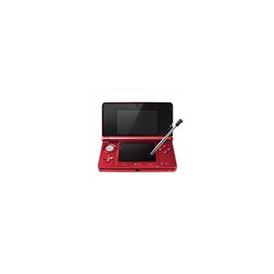 【送料無料】【中古】3DS ニンテンドー3DS フレアレッド 本体 任天堂