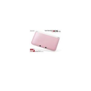 送料無料】【中古】3DS ニンテンドー3DS LL ピンクXホワイト 本体