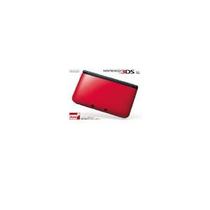 中古品)ニンテンドー3DS LL レッドXブラック 【メーカー生産終了