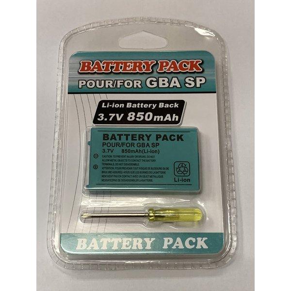 【送料無料】【新品】GBA ゲームボーイアドバンスSP専用 交換用バッテリーパック(850mAh) ...