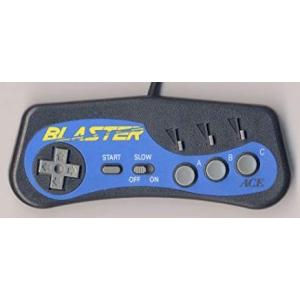 MD(メガドライブ) 6ボタンワイヤレスコントローラー : ジーテイク
