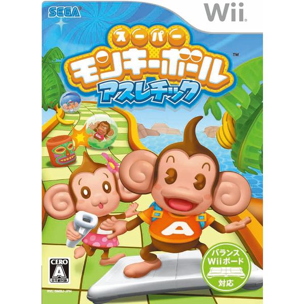 【送料無料】【中古】Wii スーパーモンキーボール アスレチック