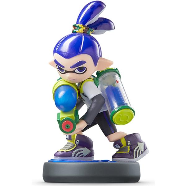 【送料無料】【中古】Wii U amiibo ボーイ(スプラトゥーンシリーズ) アミーボ