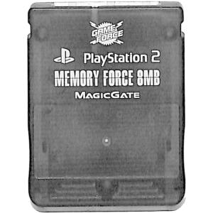 【送料無料】【中古】PS2 プレイステーション2 メモリーフォース8MB クリアブラック｜kaitoriheroes